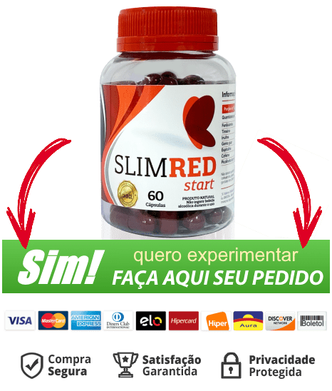 Slim Red Start 30 Capsula Pote Fracionado,100% Original. em